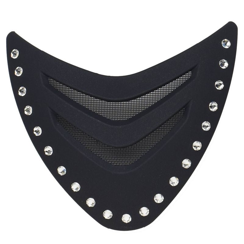 One K CCS Crystal Front Shield One Size Black Matt
