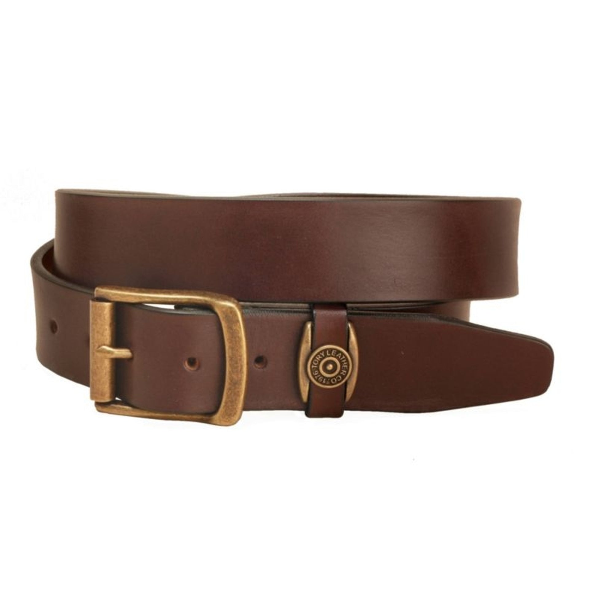 Tory Strap Belt with Signature Keeper 28 Bk/Gry