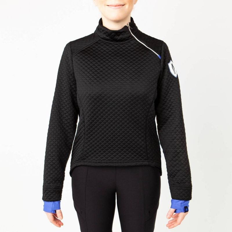 Irideon Ladies AirLoft Pullover X-Large Black/Vivi