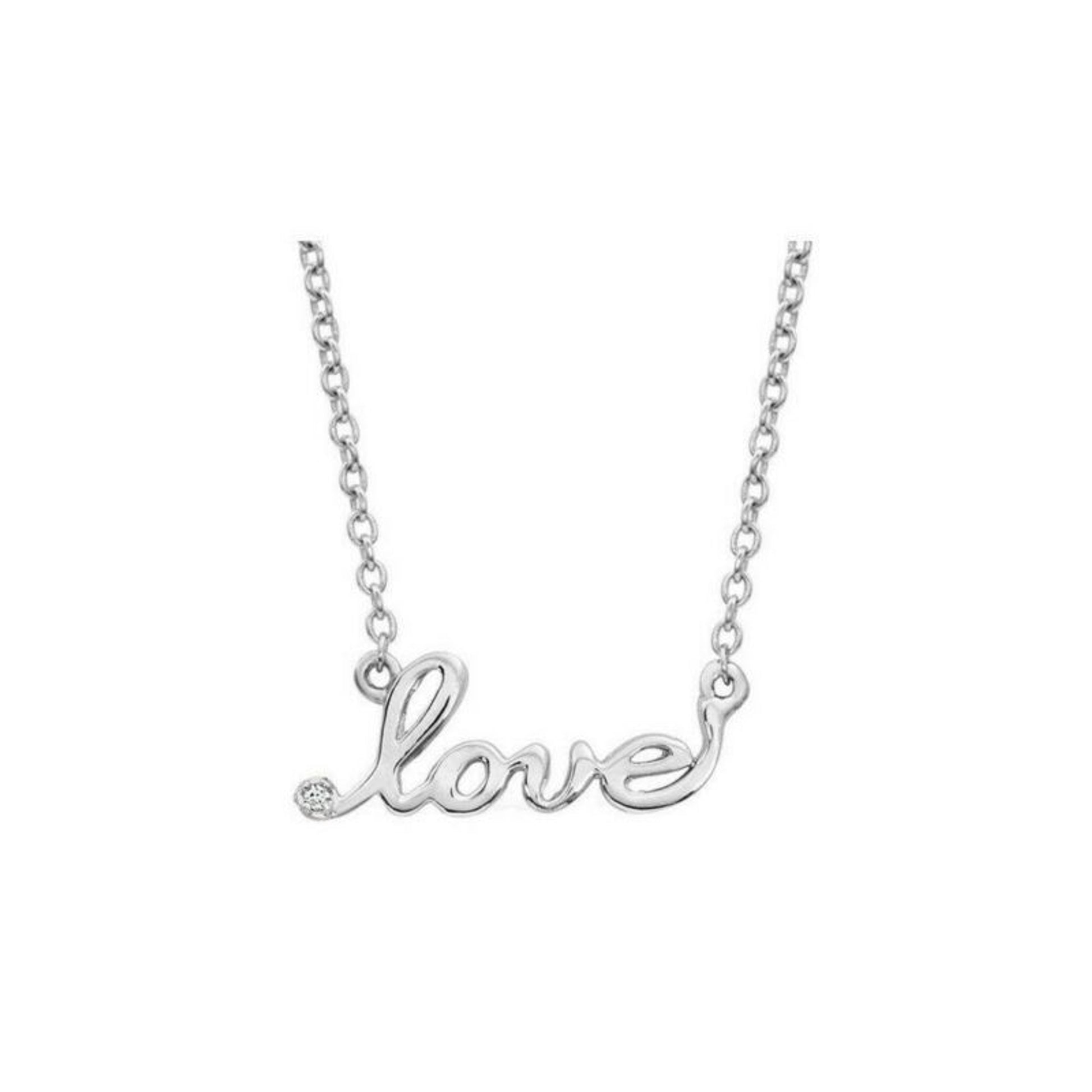 Montana Silversmiths Necklace Love Script Necklace