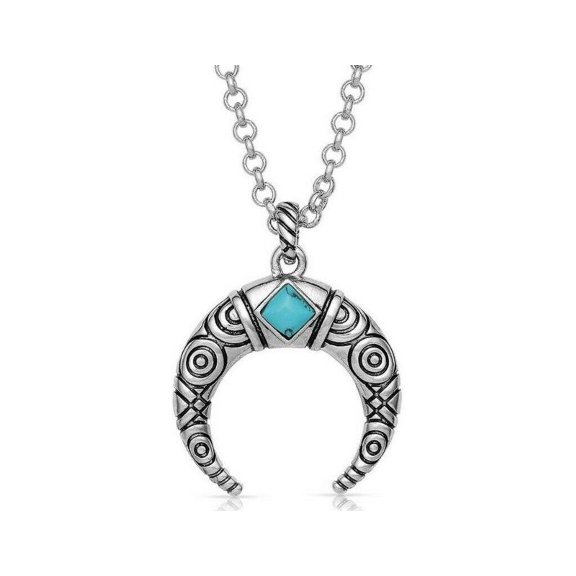 Montana Silversmiths Eye In The Sky Crescent Neckl