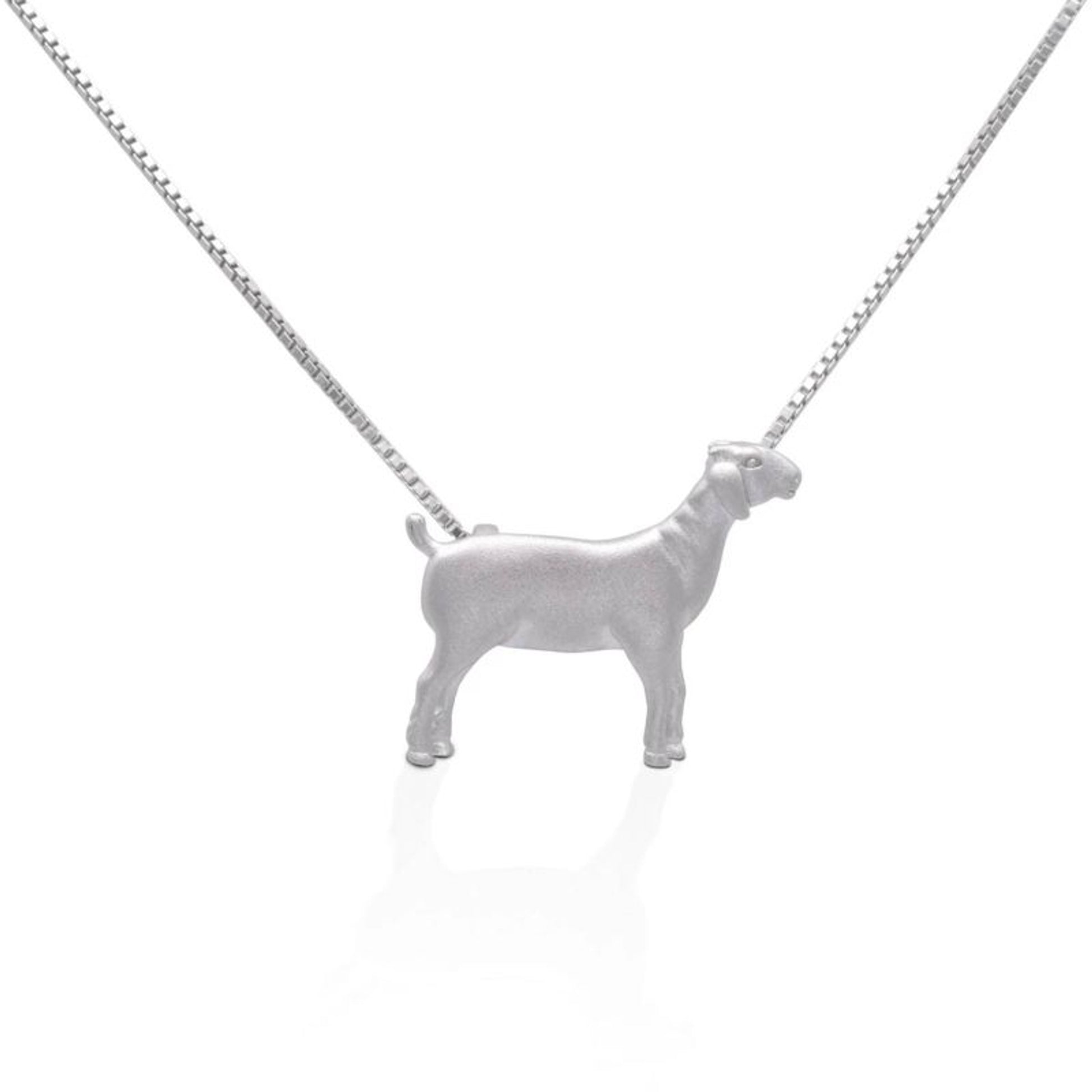 Kelly Herd Lamb Pendant Sterling Silver