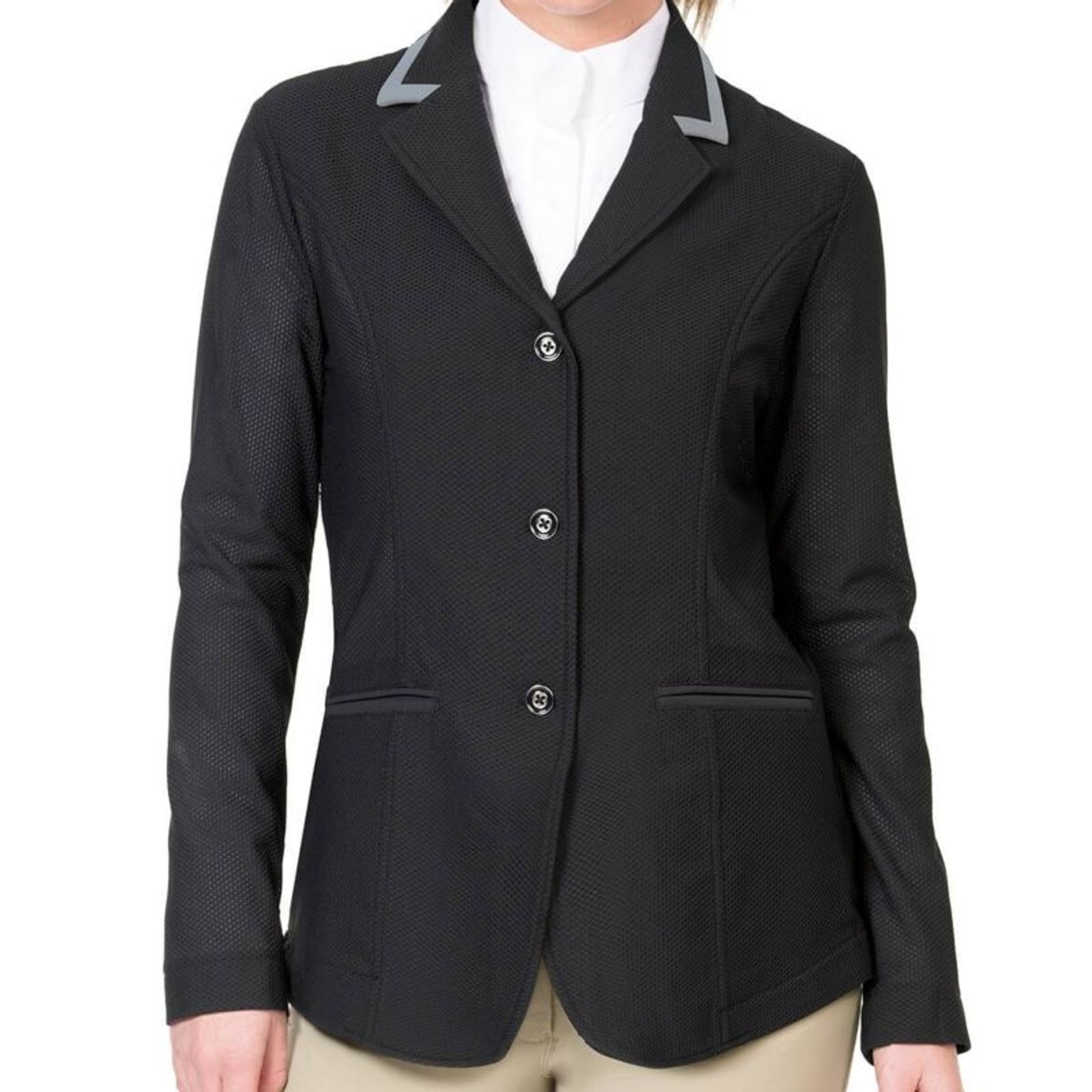 Ovation Ladies AirFlex Show Coat with Contrast Col