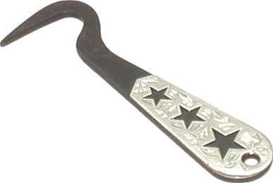 Heavy-Duty Metal Hoof Pick 6in