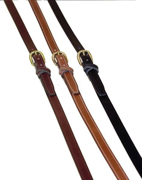 3/4In Crossed Keeper Belt With Brass Buckle 24 Br