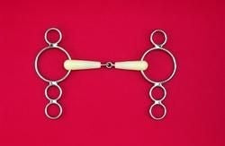 Happy Mouth Pessoa 3 Ring Jointed Mouth Gag