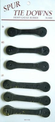 Spur Tie Downs Black