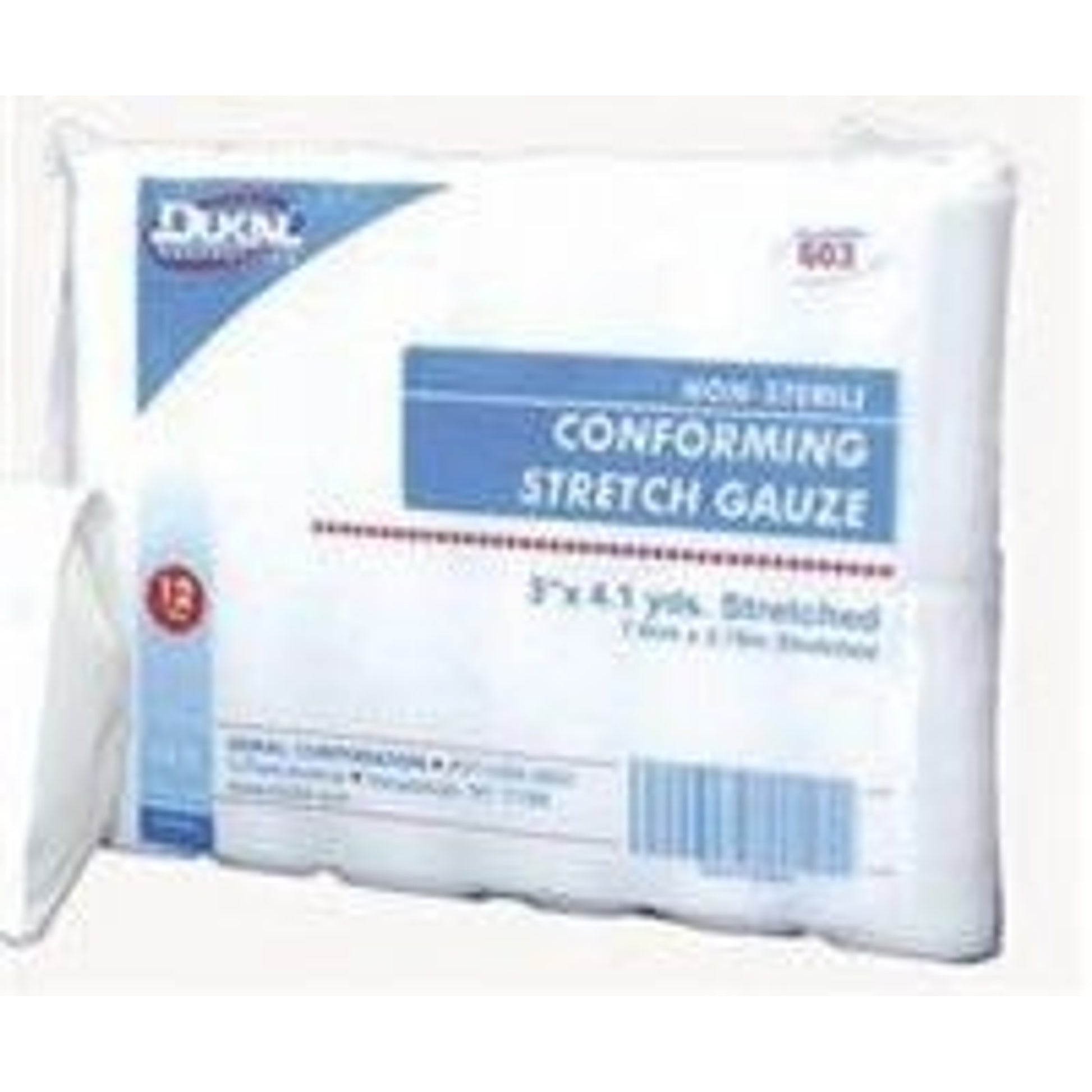 Dukal Stretch Non Sterile Gauze 3 White