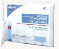 Dukal Stretch Non Sterile Gauze 3 White