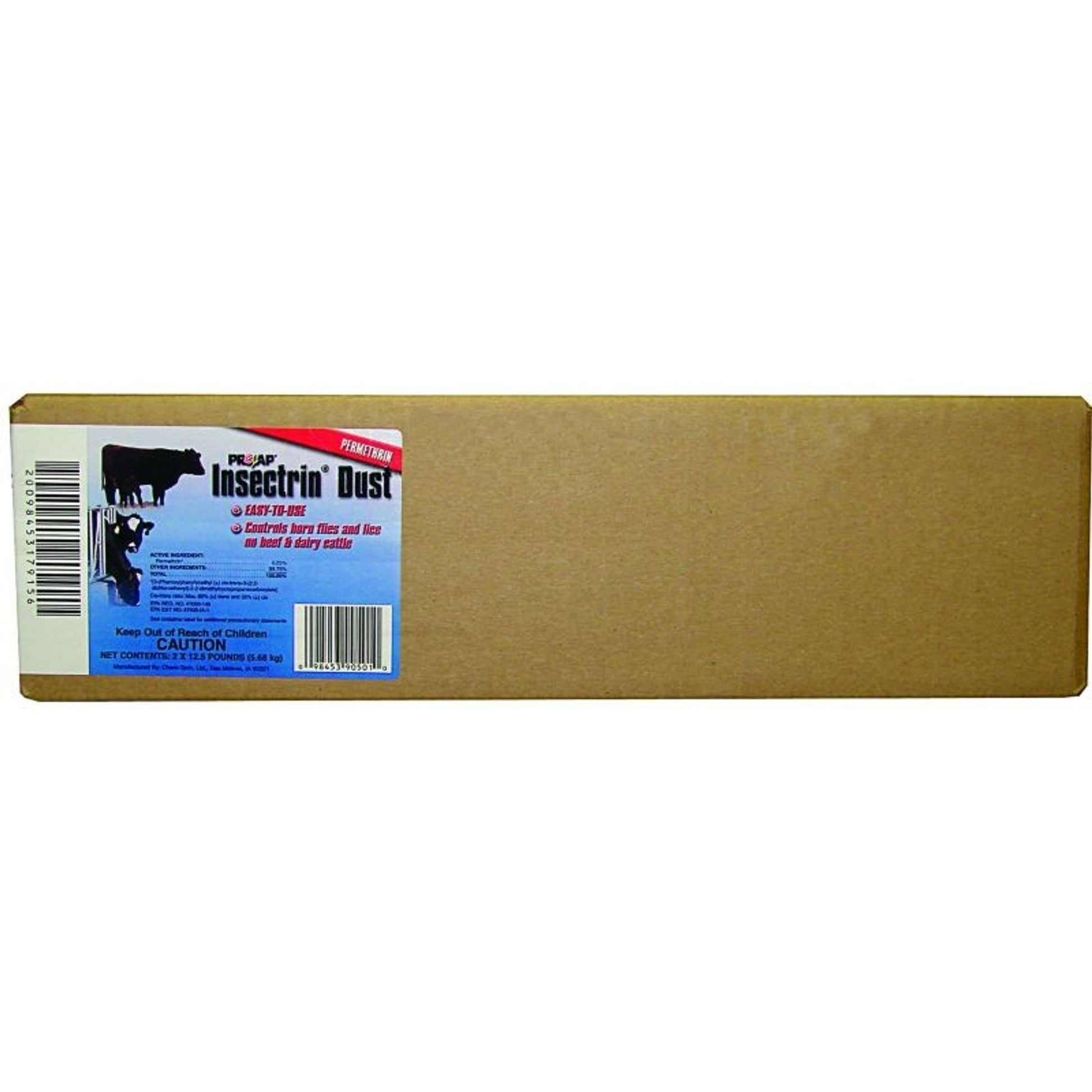 Prozap Insectrin Dust 12.5 Pound Blue