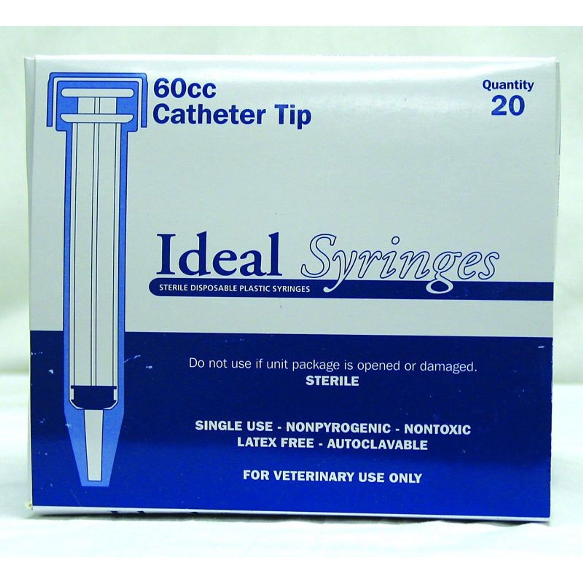 Cath Tip Syringe 60 cc/20 Count