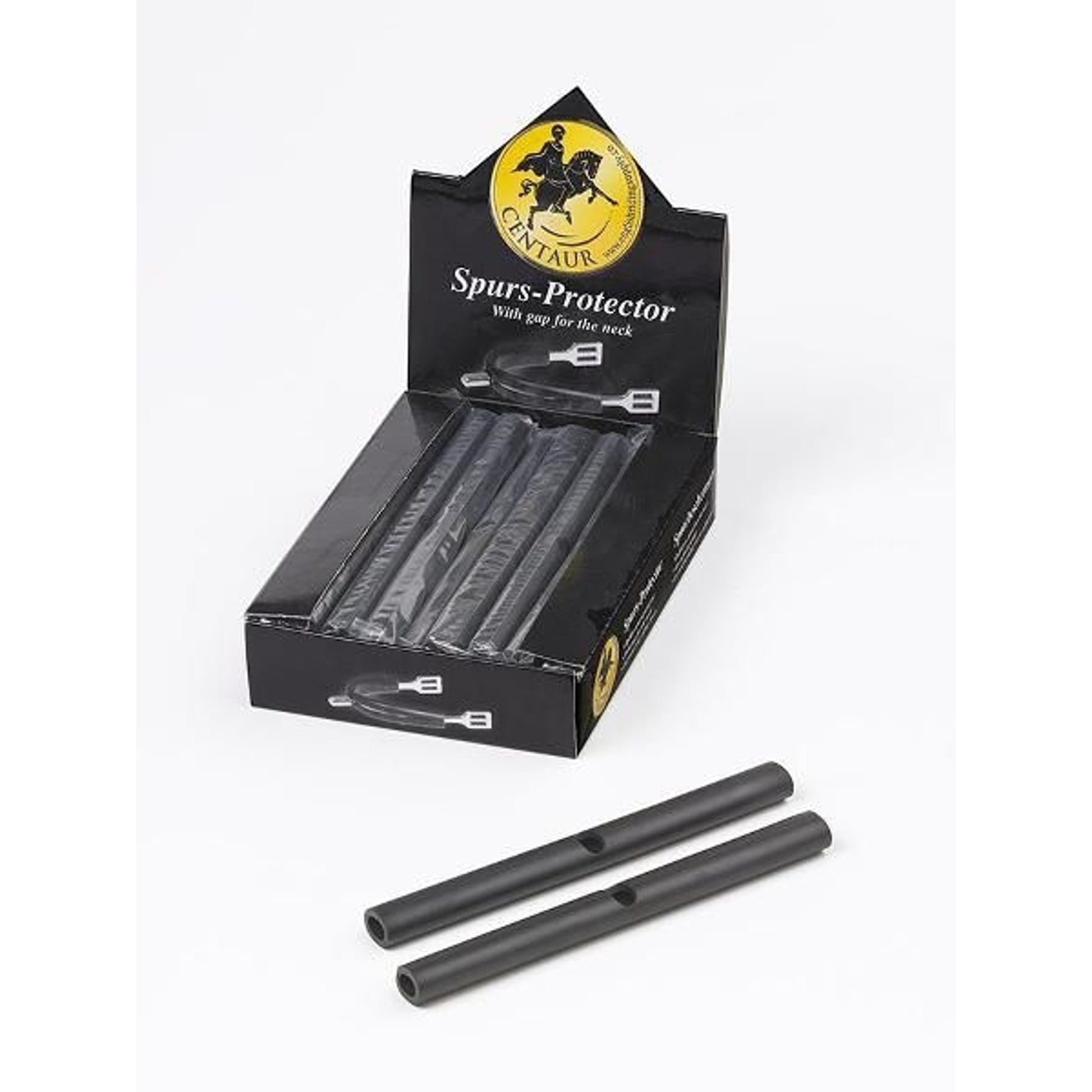 Centaur Spur Protectors One Size Bk/Wh