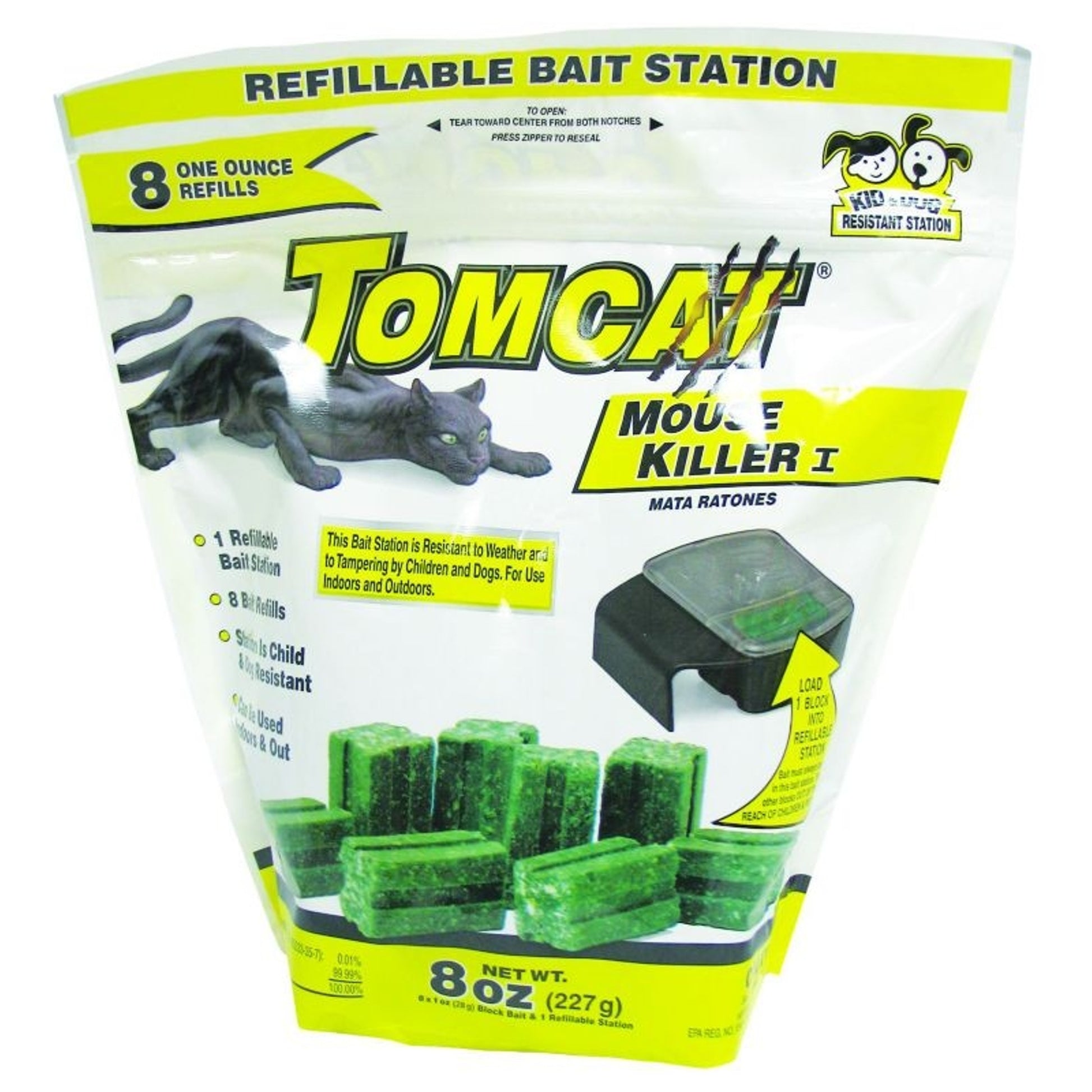 Tomcat Refillable Mouse Killer 8oz