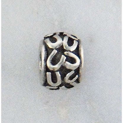 Joppa Random Horseshoe Bead Retro Silver
