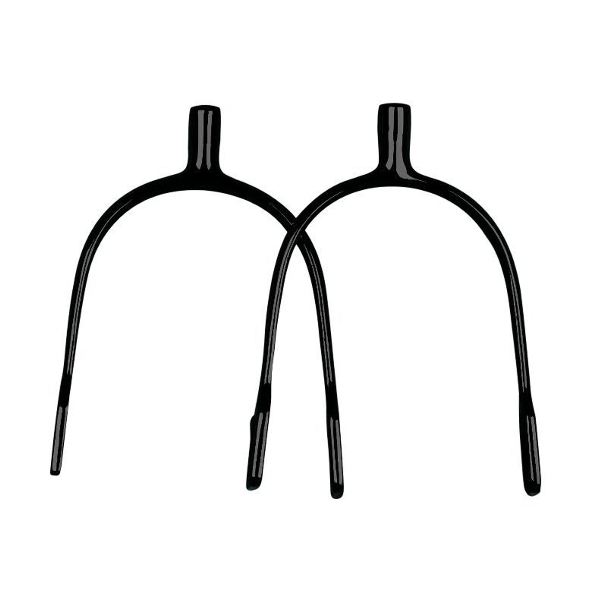 Perrifts Black Coated Spurs 1 Neck Black