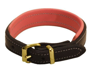 Tory 1/2In Padded Bracelet Brass Buckle 9In Blk