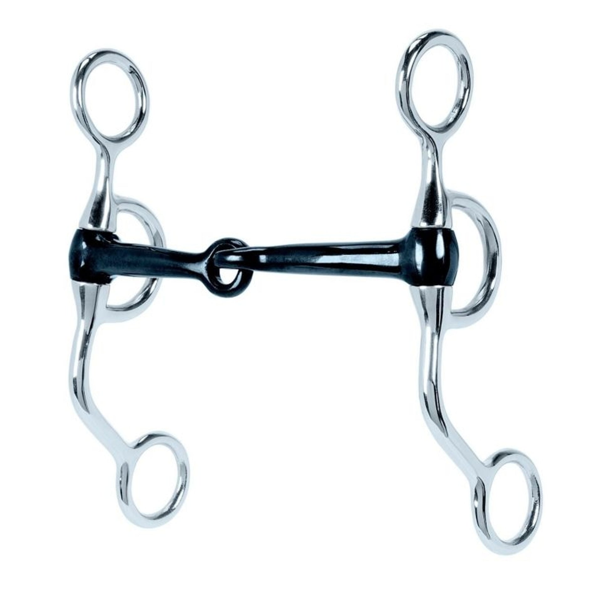 Weaver Prof Argentine Shank Snaffle With Copper 5