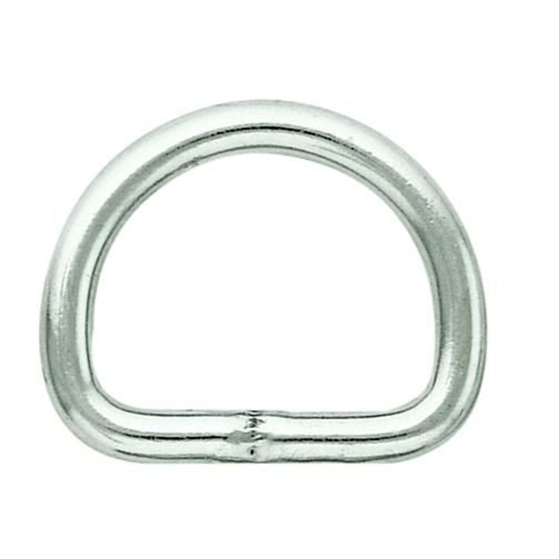 Weaver Leather Dees -Welded Nickel Plated