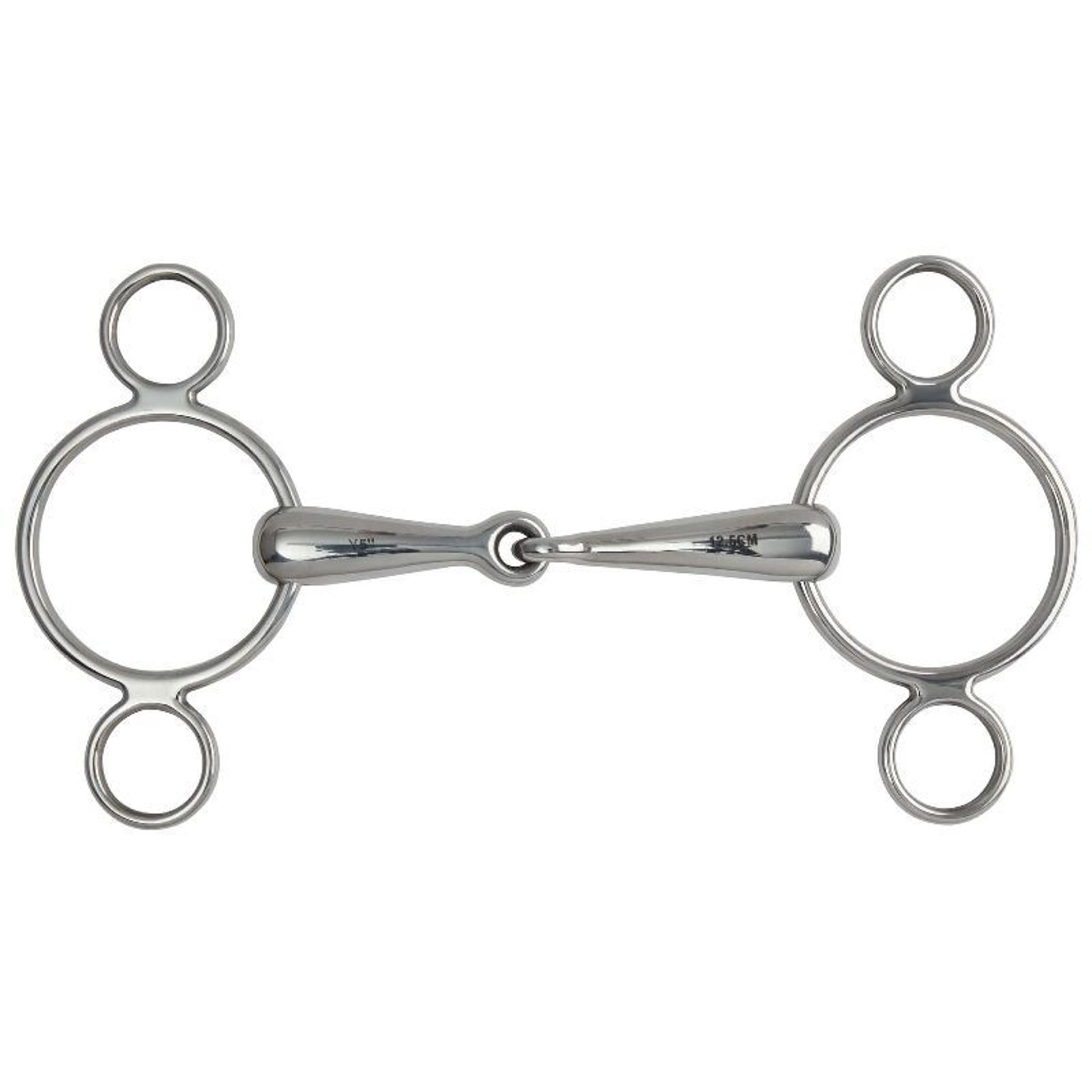 Shires Hollow Mouth Two Ring Gag