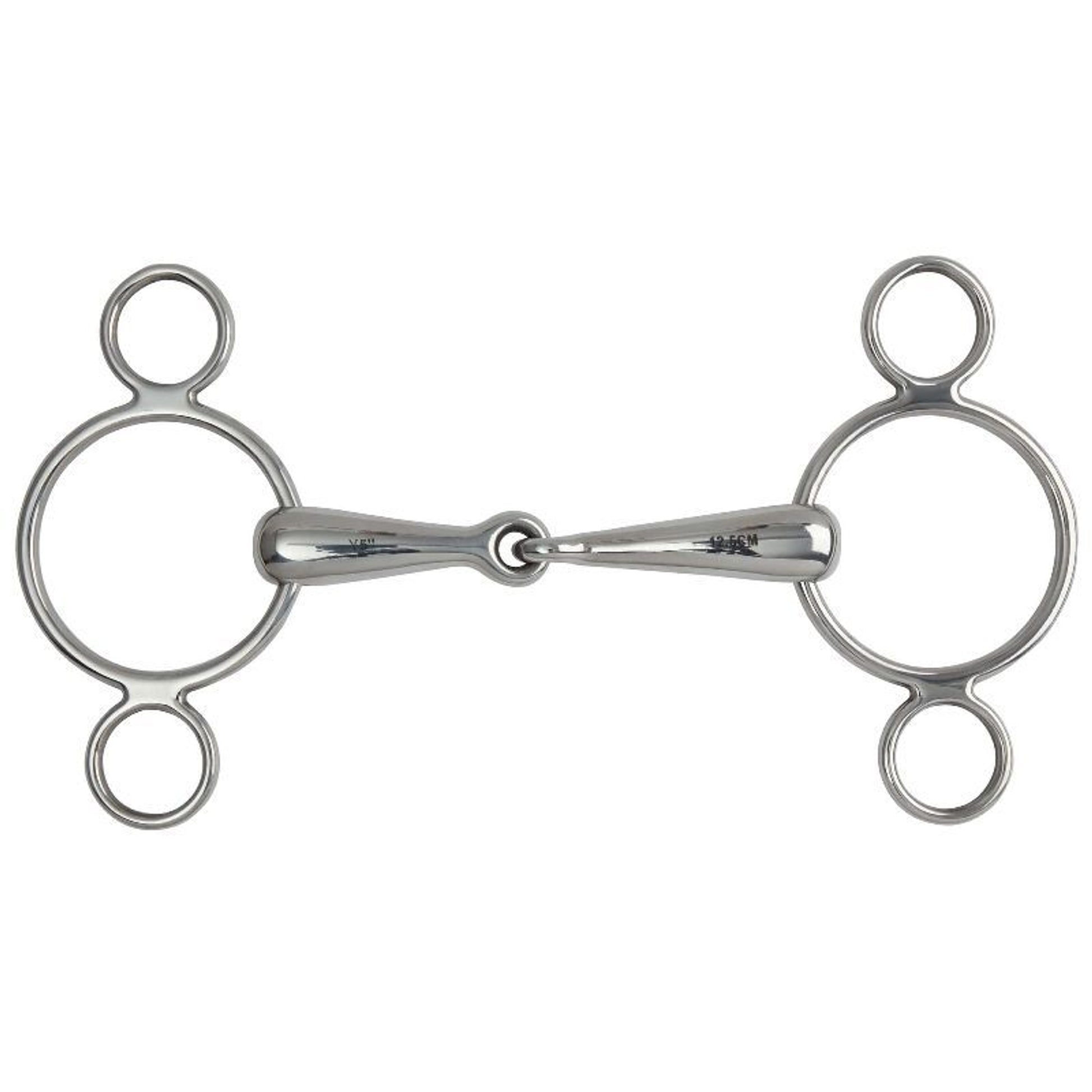 Shires Hollow Mouth Two Ring Gag