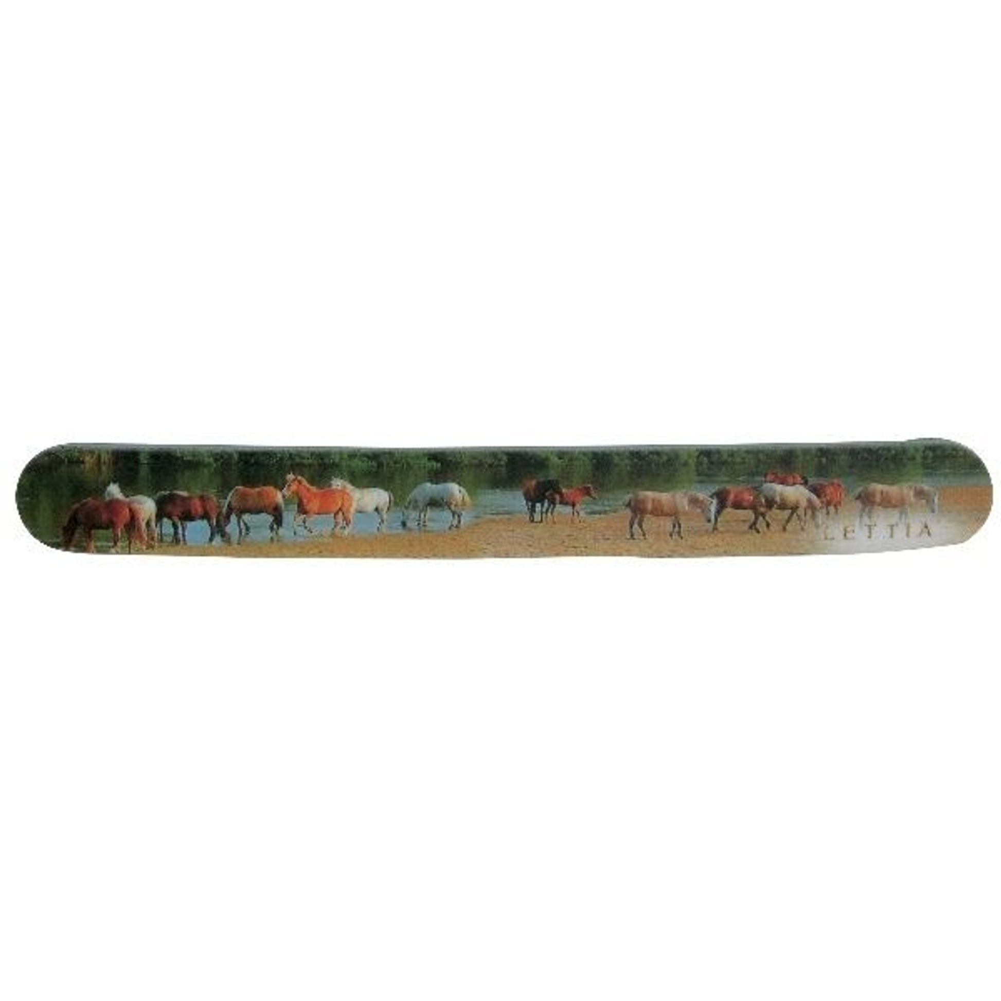 Lettia Collection Emery BoardBk/Wh