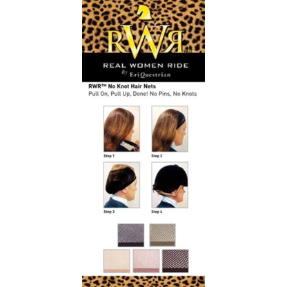 Real Women Ride No Knot Hair Net