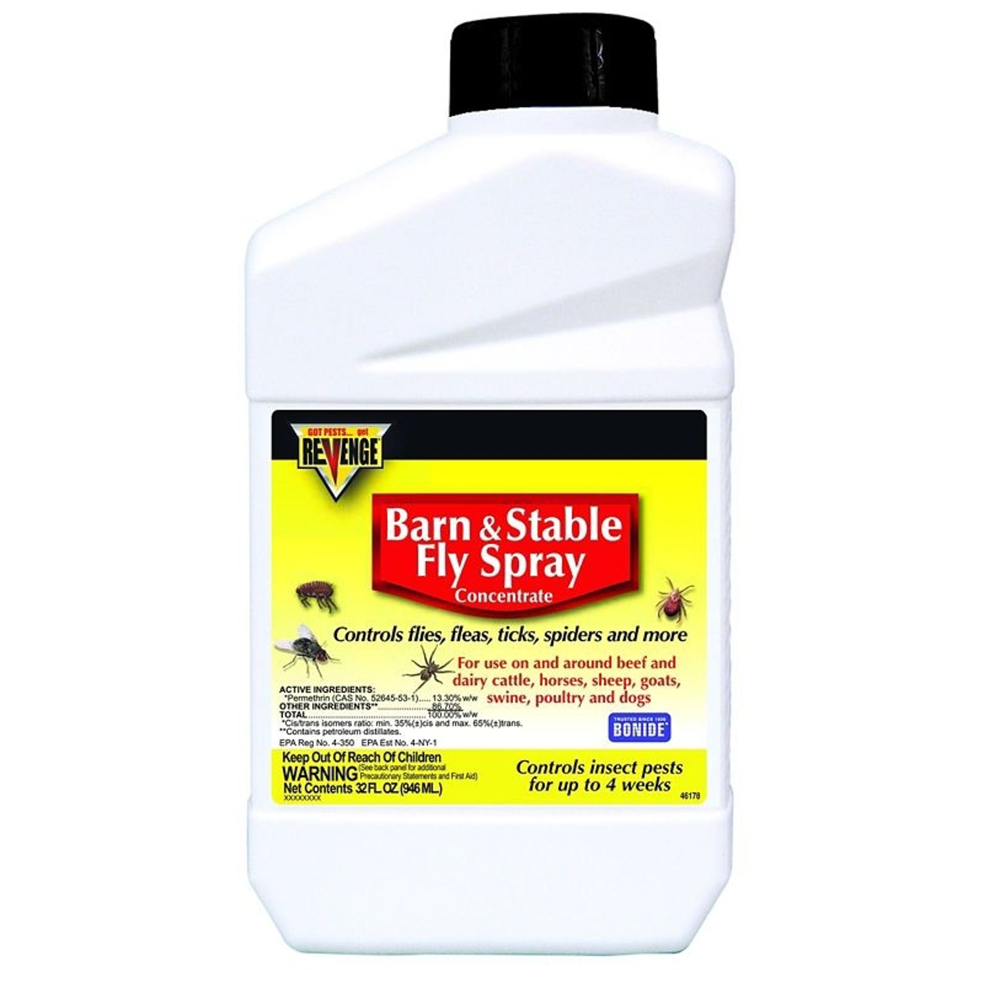 Revenge Barn And Stable Fly Spray Concentrate 32oz