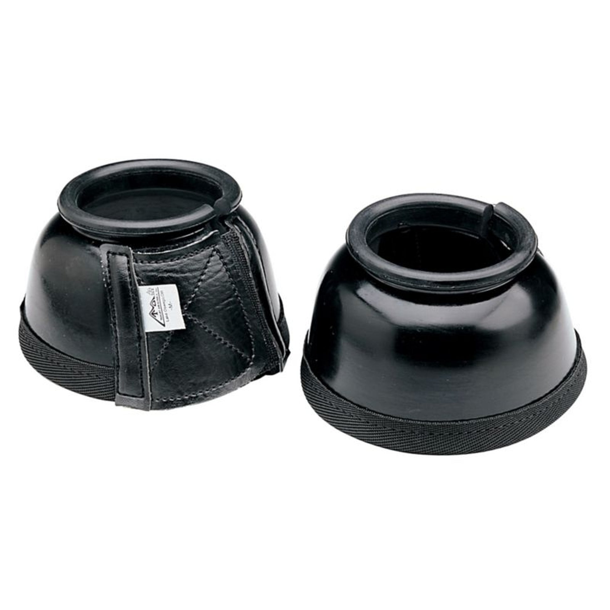 Toklat Heavy Rubber Black Bell Boots Small Brn