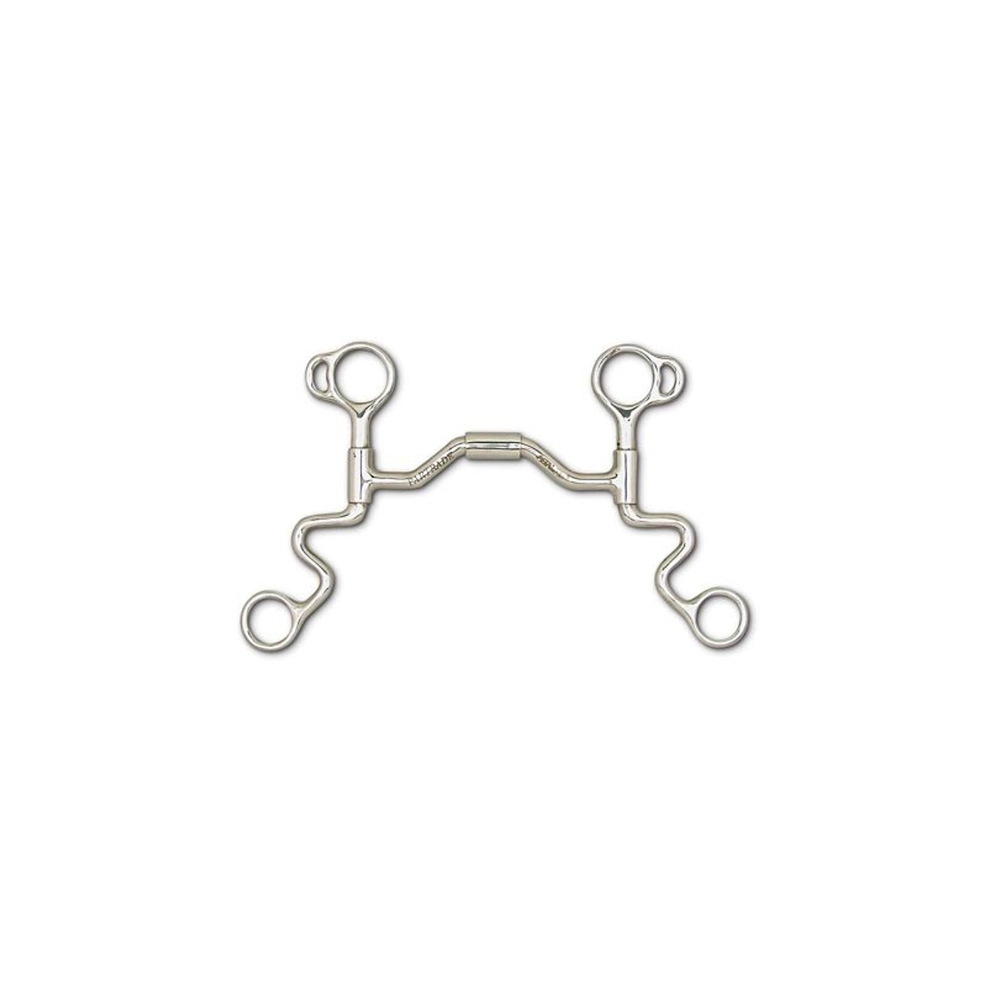 Loose Jaw S-Shank MedWide Port Swivel Mouthpiece 5