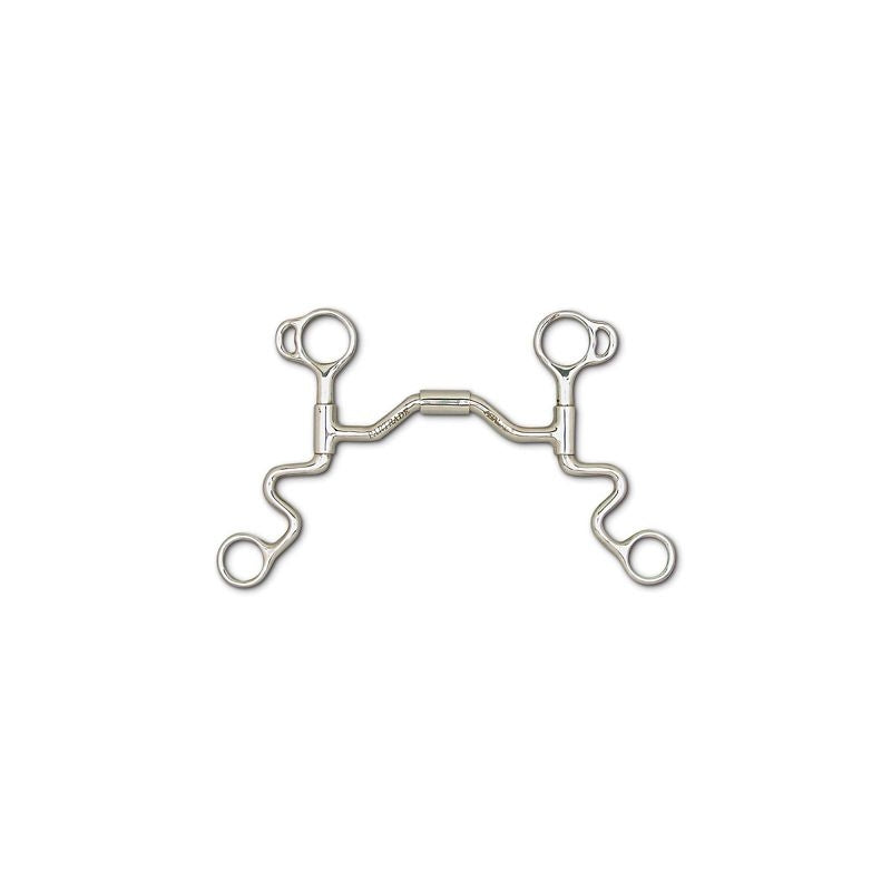 Loose Jaw S-Shank MedWide Port Swivel Mouthpiece 5