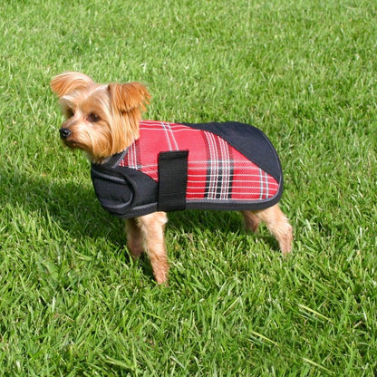 Kensington Plaid Dog Coat