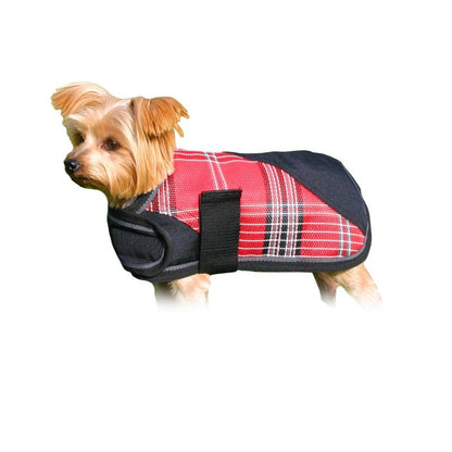 Kensington Plaid Dog Coat