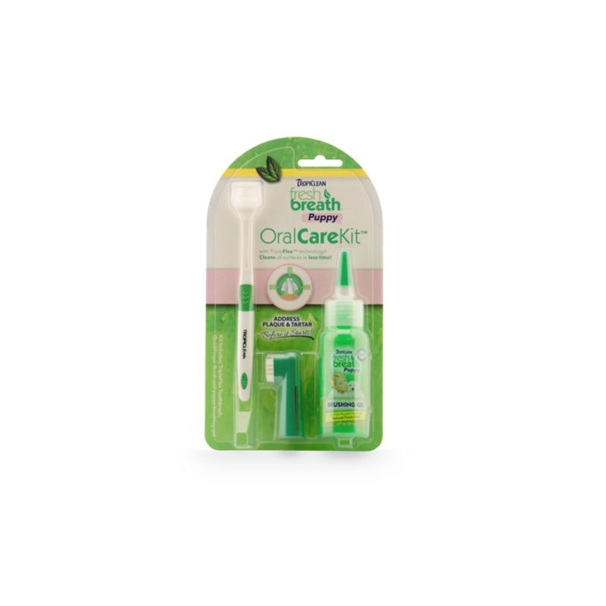 Tropiclean Fresh Breath Oral Care Kit for Puppy