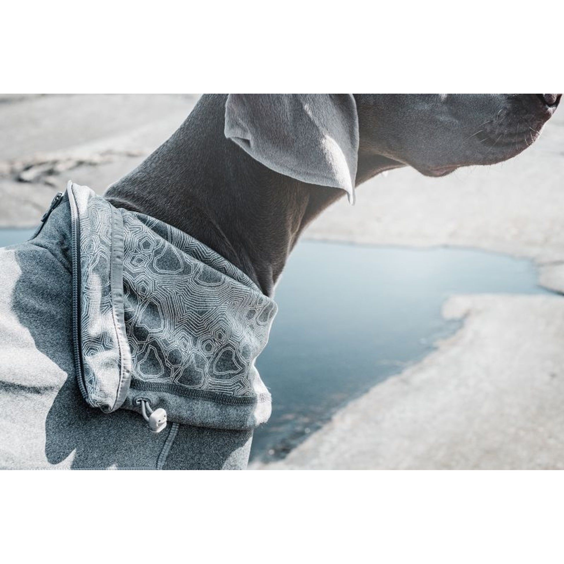 Hurtta Carbon Grey Dog Body Warmer