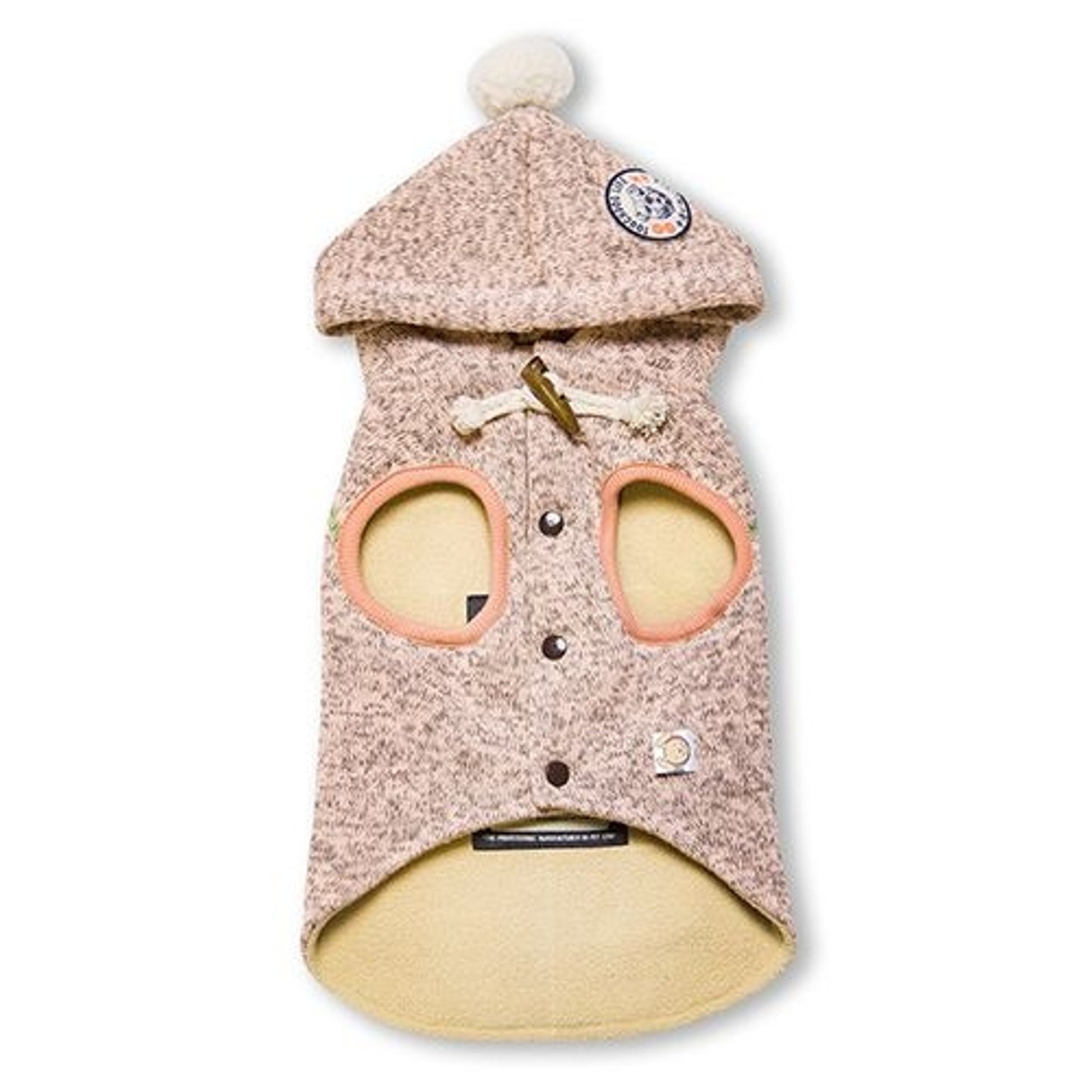 Touchdog Hippie Dog Hooded Sweater