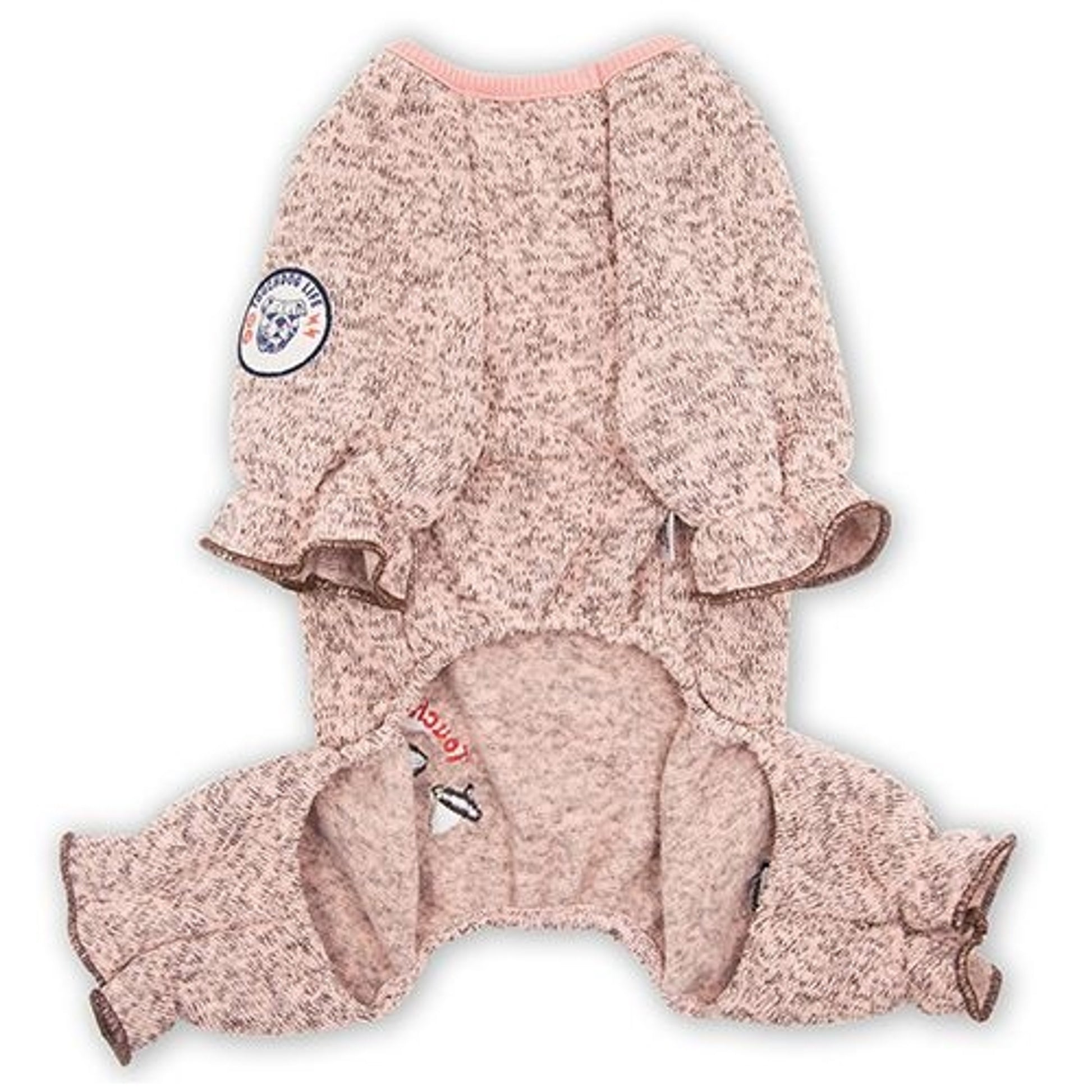 Touchdog Bark-Zz Thermal Jumpsuit Dog Pajamas
