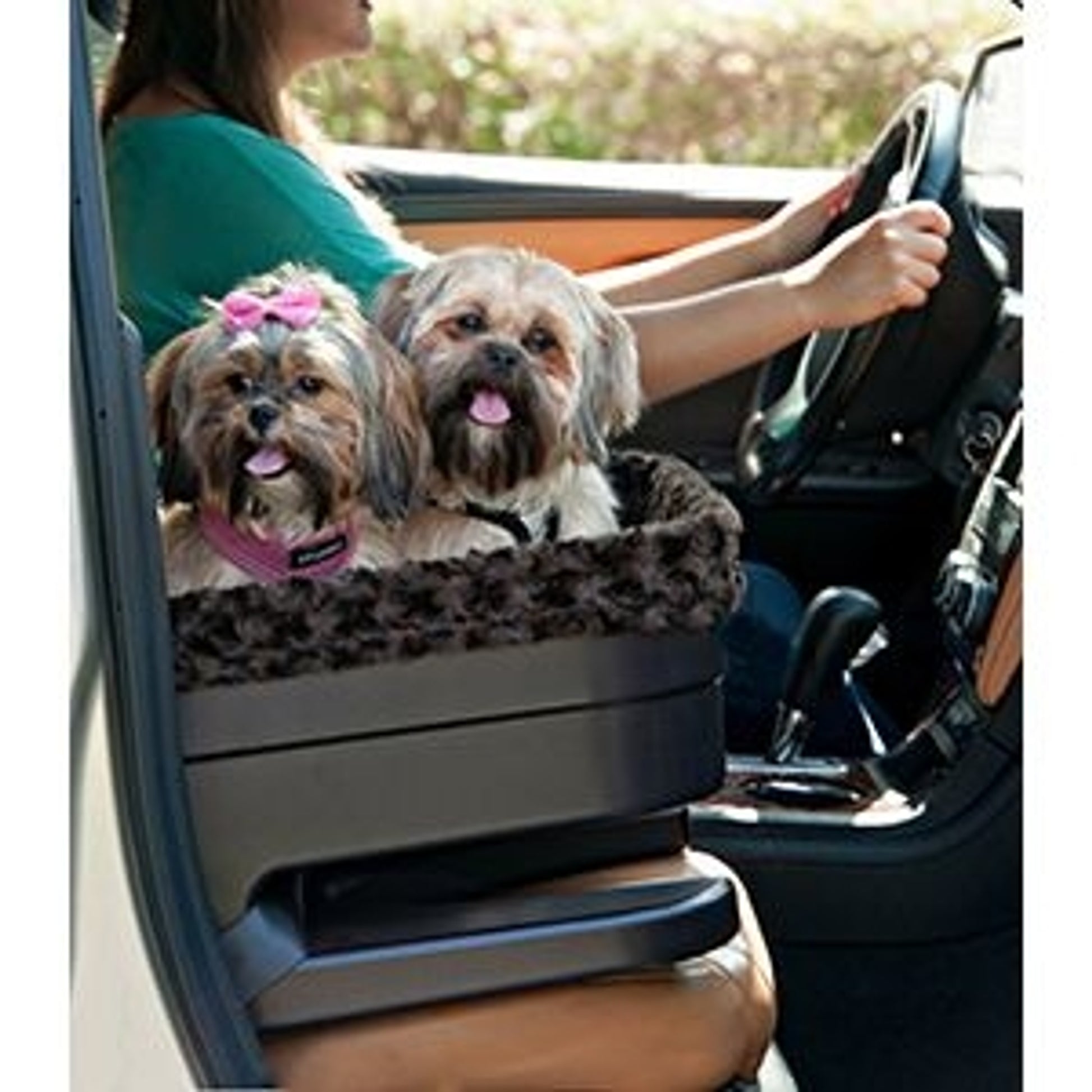 Pet Gear Bucket Seat Booster with Chocolate