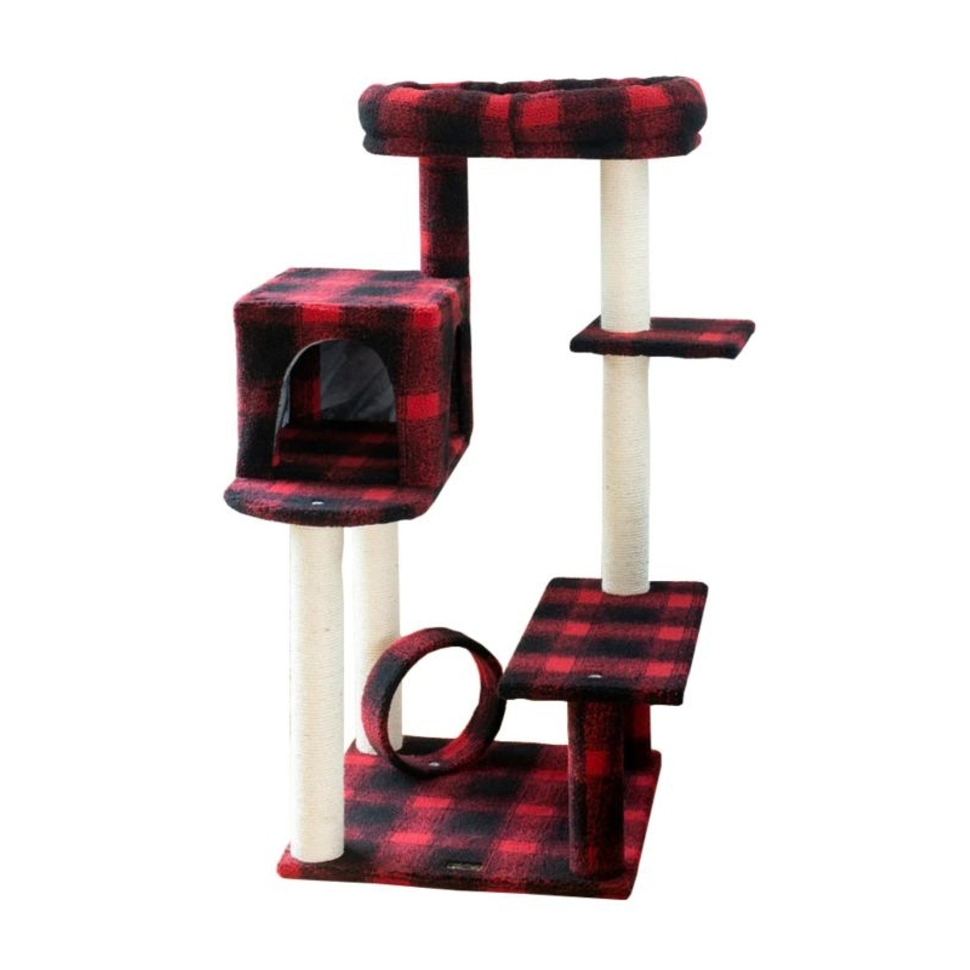 Armarkat B5008 50in Scotch Plaid Classic Cat Tree