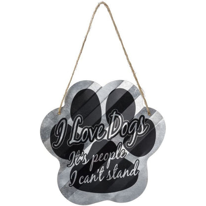 Dog Paw Sign