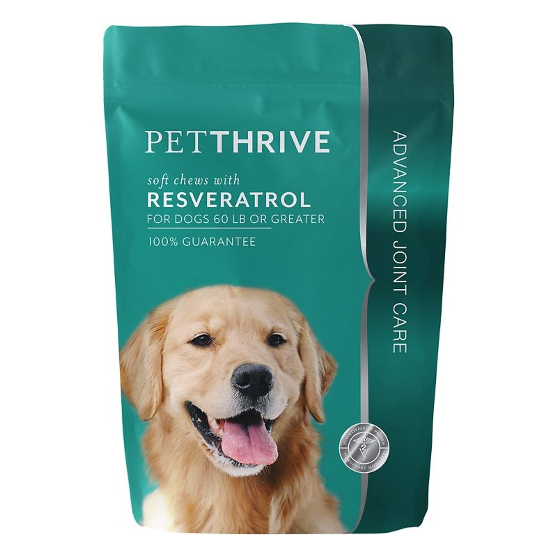 PetThrive Soft Chews with Resveratrol for Large Dogs