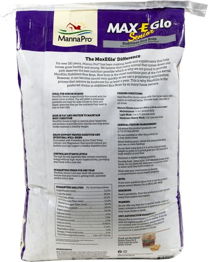 Manna Pro Max E Glo Senior Pellets