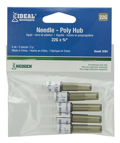 Ideal Polypropylene Hub Needle Pack