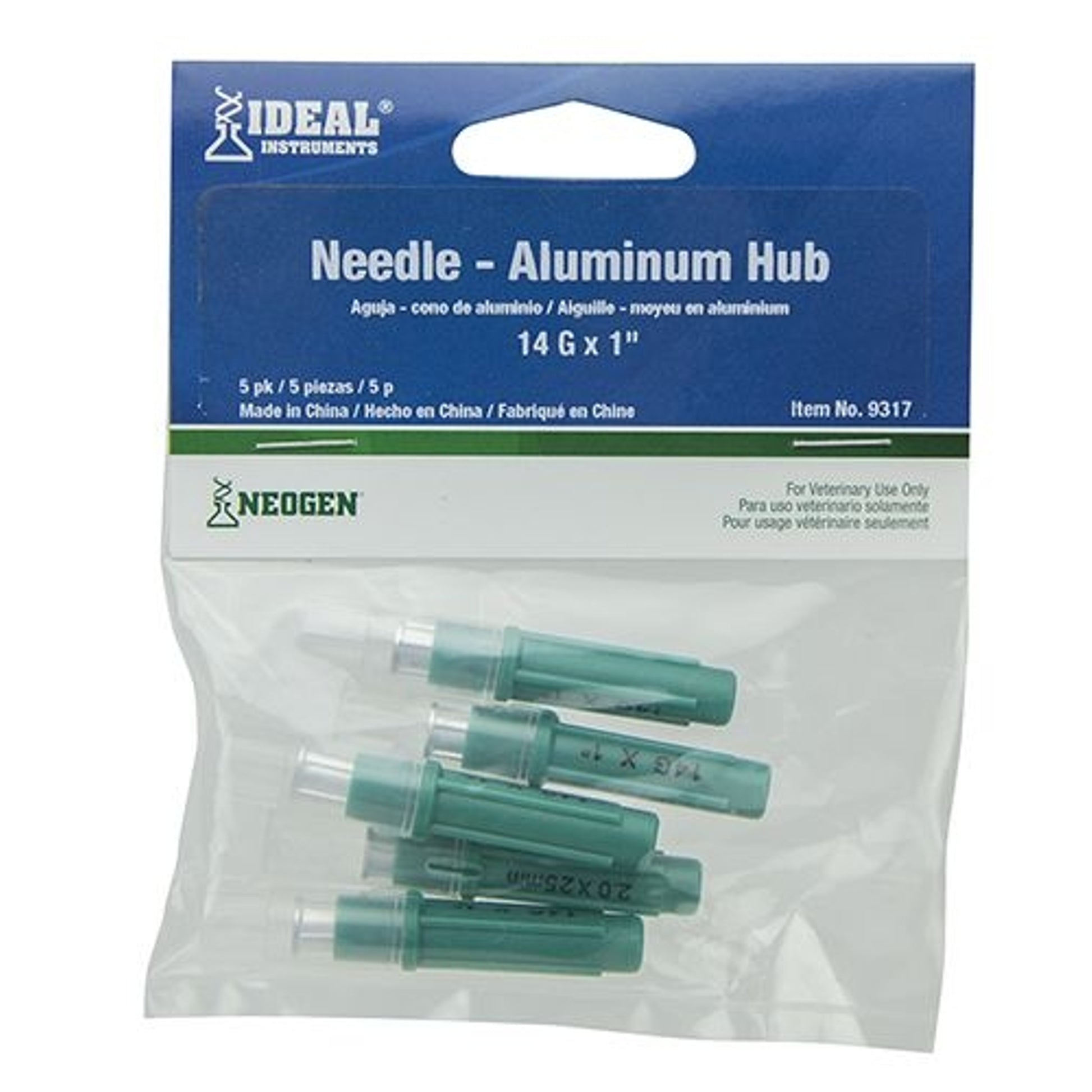 Ideal Aluminum Hub Needle 5 Pack