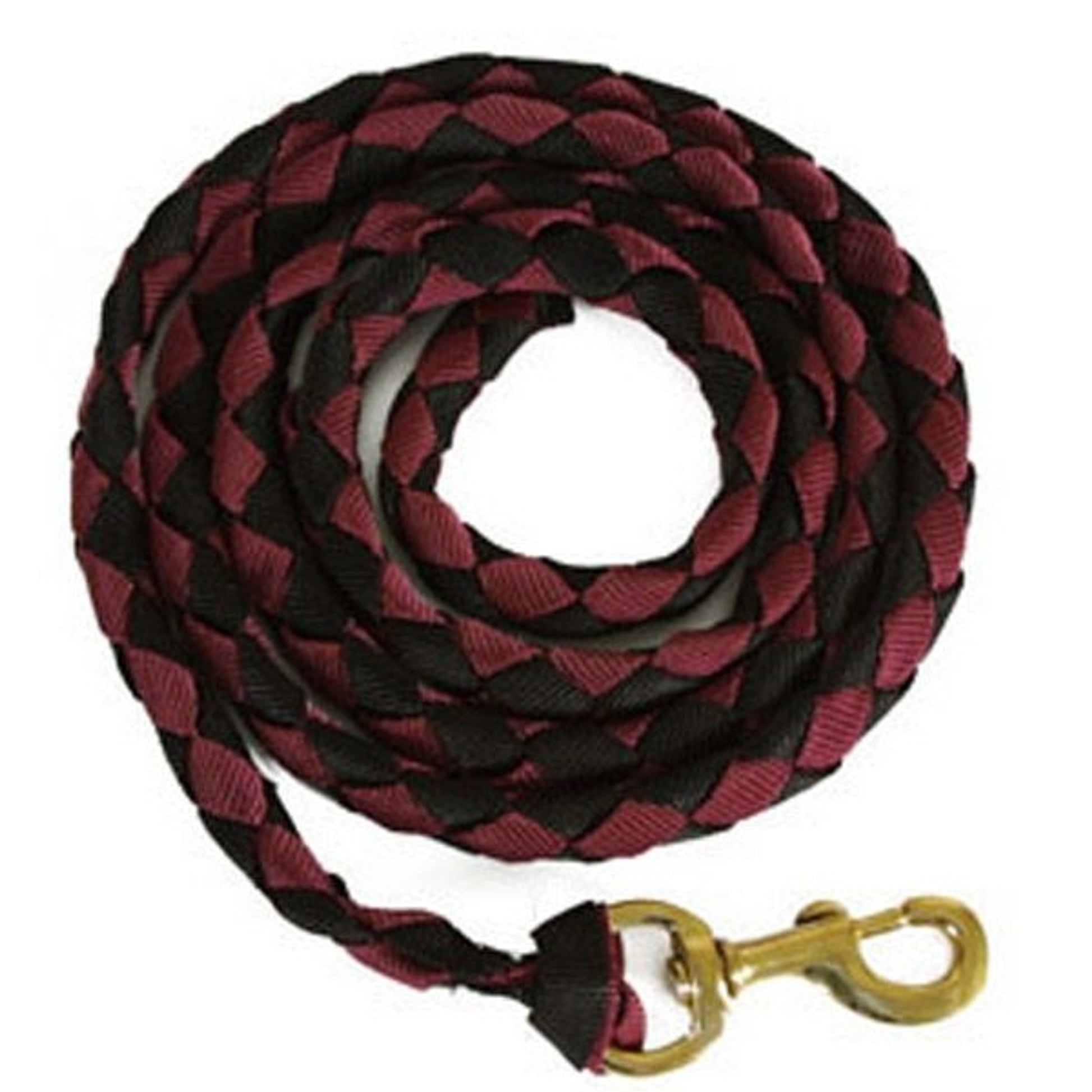 Basic Flat Braided Nylon Lead Rope with Snap