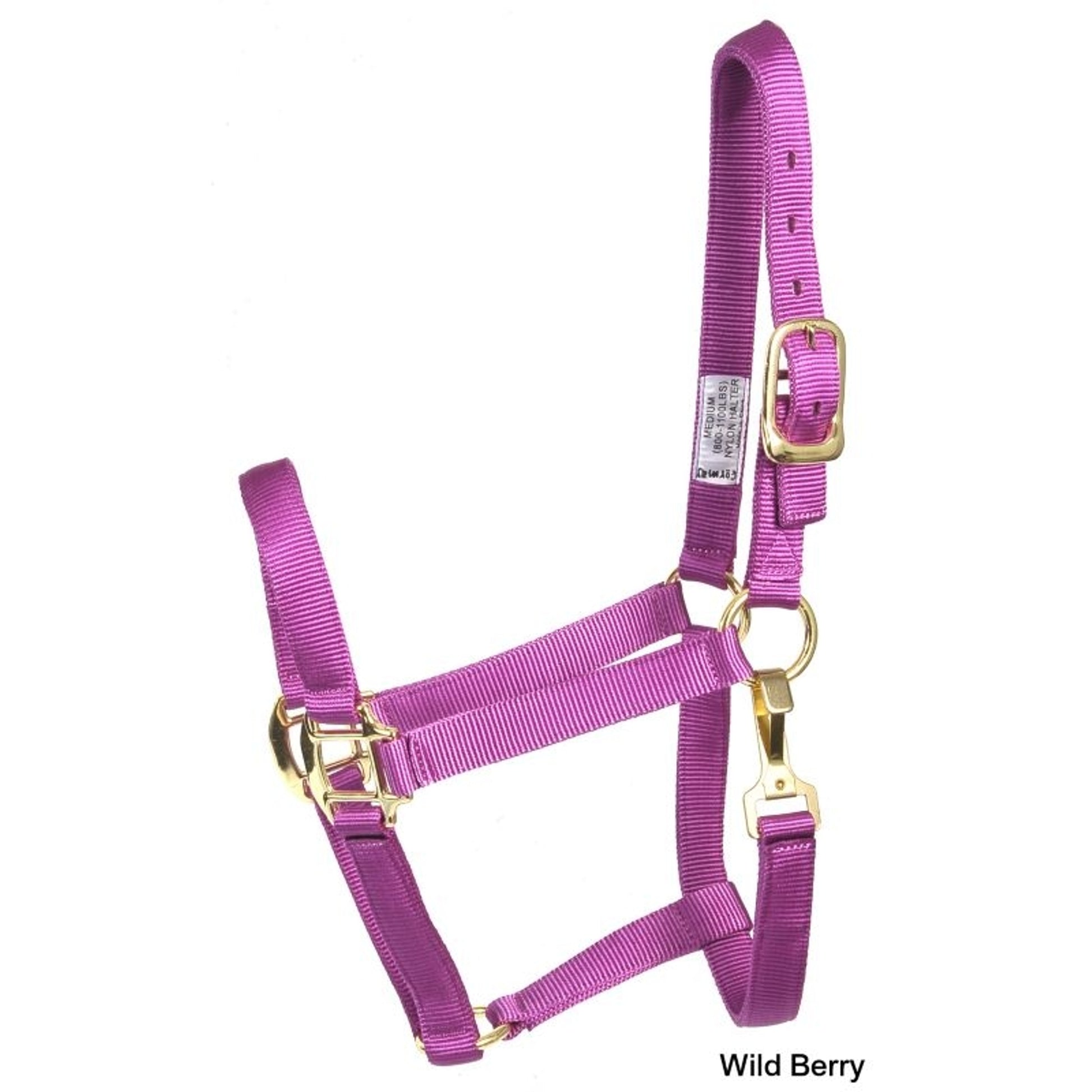 Deluxe 3-Ply Nylon Halter with Snap