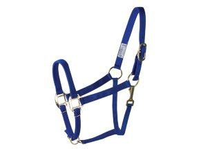 Deluxe 3-Ply Adjustable Nylon Halter with Snap