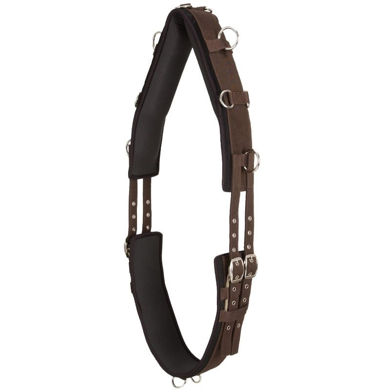 Tough1 Neoprene Lined 12-Ring Nylon Surcingle