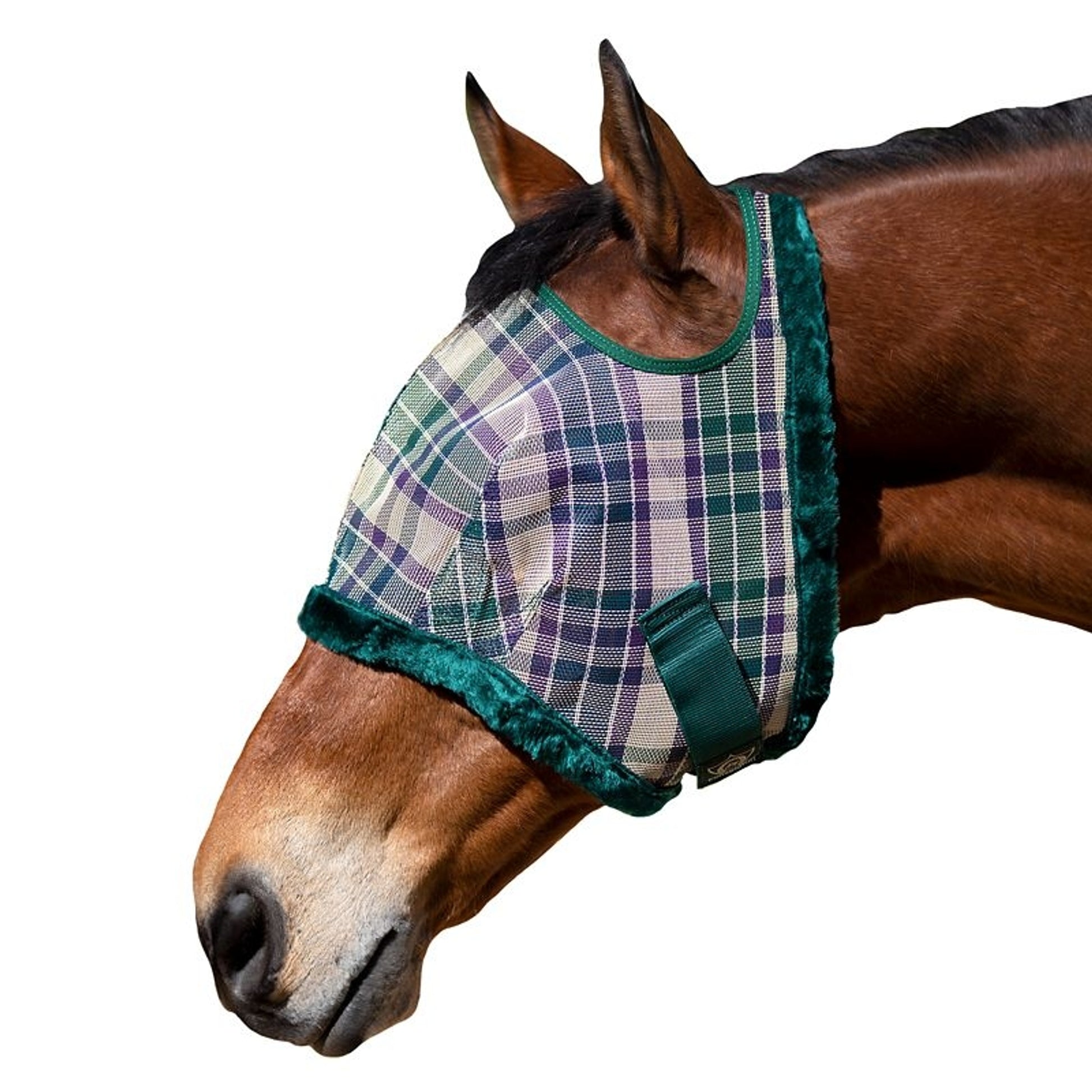 Kensington Fly Mask with Fleece Trim