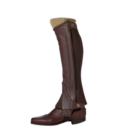 Ovation Ladies Pro Top Grain Half Chaps