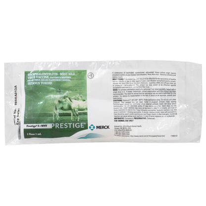 Merck Prestige 3 Plus WNV Vaccine Single Dose